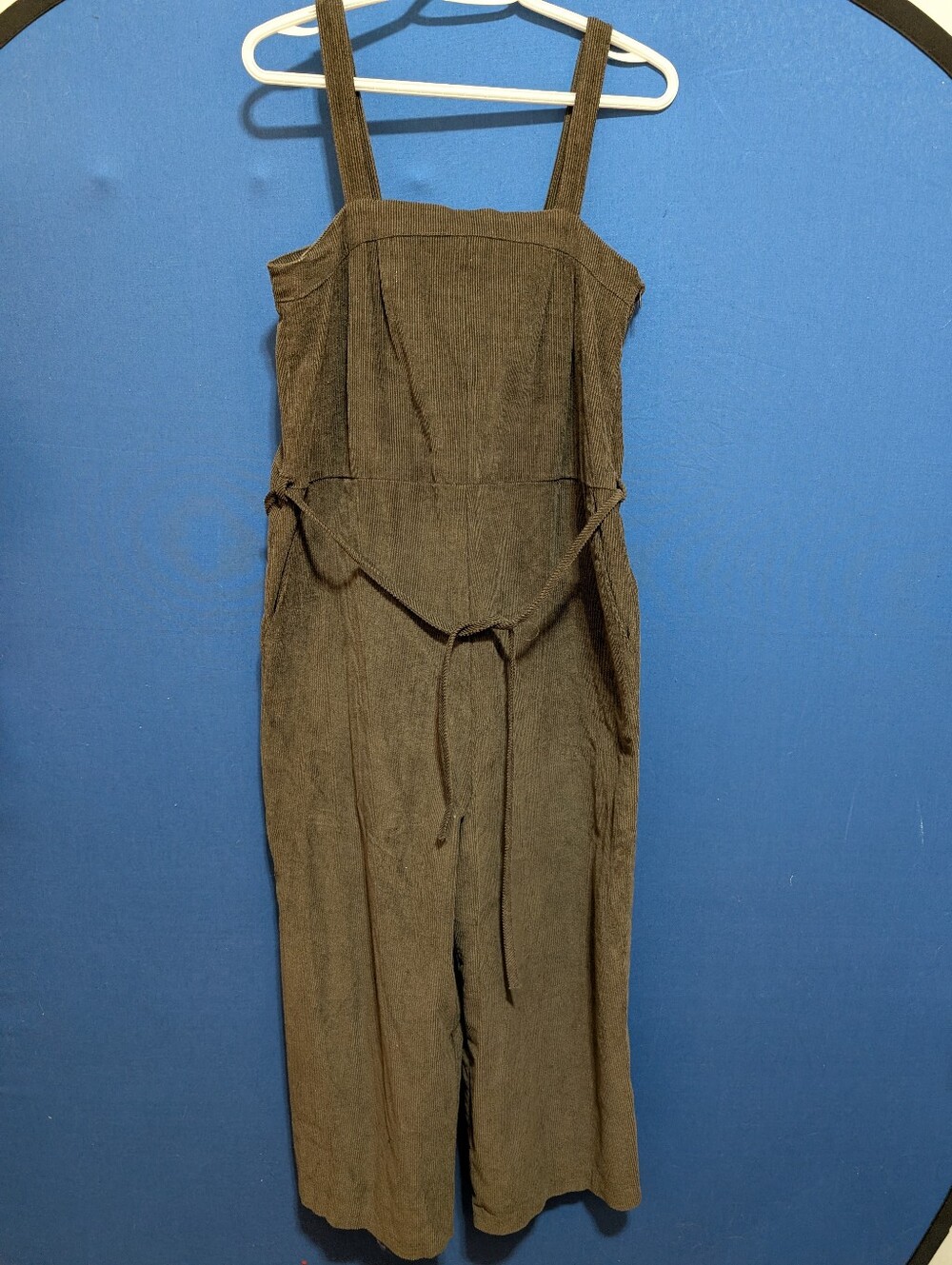 Oak + Fort Olive Colour Jumpsuit One Size